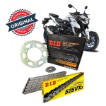 KIT TRANSMISSAO DID - EXTRA PREMIUM C/ RETENTOR - SUZUKI GSX-S GSXS 750 (2017~) 43/17T (525VX3-114ZB)