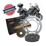 KIT TRANSMISSAO DID - EXTRA PREMIUM C/ RETENTOR - KAWASAKI VERSYS 1000 43/15T (525VX3-116ZB)