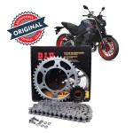 KIT TRANSMISSAO DID - EXTRA PREMIUM C/ RETENTOR - YAMAHA MT-09 MT09 TRACER (14-17) 45/16T (525VX3-110ZB)