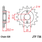 KIT TRANSMISSÃO DID - EXTRA PREMIUM C/ RETENTOR - DUCATI SCRAMBLER 800 - 46/15 - (520VX3-104ZB)