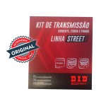 KIT TRANSMISSÃO DID - HONDA CG 150 TITAN/FAN/CARGO - 43/16T (428HS-118L)