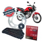 KIT TRANSMISSÃO DID - HONDA CG 150 TITAN/FAN/CARGO - 43/16T (428HS-118L)