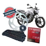 KIT TRANSMISSAO DID - HONDA CG 160 TITAN/FAN/CARGO - 44/15T (428HS-118L)