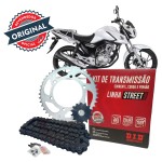 KIT TRANSMISSAO DID - C/ RETENTOR - HONDA CG 160 TITAN/FAN/CARGO 44/15T - (428HXV-118L)