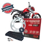 KIT TRANSMISSAO DID - C/ RETENTOR - HONDA CG 160 TITAN/FAN/CARGO 44/15T - (428HXV-118L)