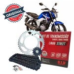 KIT TRANSMISSAO DID - C/ RETENTOR - HONDA CG 150 TITAN/FAN/CARGO - 43/16T - ( 428HXV-118L )