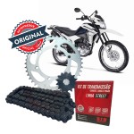 KIT TRANSMISSAO DID - C/ RETENTOR - HONDA BROS 160; XRE 190 - 48/16T (428HXV-128L)