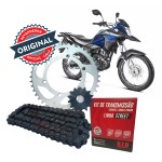 KIT TRANSMISSAO DID - C/ RETENTOR - HONDA BROS 160; XRE 190 - 48/16T (428HXV-128L)