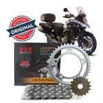 KIT TRANSMISSAO DID - EXTRA PREMIUM C/ RETENTOR - V STROM 650 XT/A / ADVENTURE - 47/15T - (525VO - 120ZB)