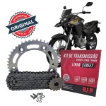 KIT TRANSMISSAO DID - C/ RETENTOR - HONDA XRE 300 - 39/13T (520V-104ZB)