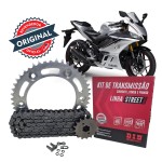 KIT TRANSMISSAO DID - C/ RETENTOR - YAMAHA MT03 321cc (16-17); YZF R3 (15-18) - 43/14T (520VD - 112ZB)