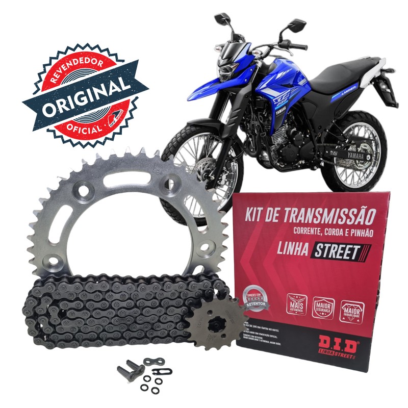 KIT TRANSMISSAO DID - C/ RETENTOR - YAMAHA LANDER XTZ 250 - 40/13T (520VD-106ZB)