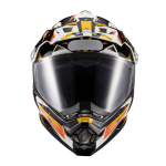 CAPACETE TEXX GROW CROSS MOTOCROSS TRILHA OFF ROAD LARANJA (TAM 56)