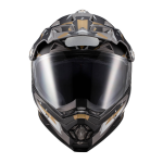 CAPACETE TEXX GROW CROSS MOTOCROSS TRILHA OFF ROAD MARROM (TAM 56)