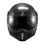 CAPACETE TEXX STRATOS 180 ESCAMOTEÁVEL ARTICULADO PRETO FOSCO (TAM 56)