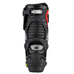 BOTA ESPORTIVA P/ MOTOCICLISTA TEXX PISTA PRETA, VERMELHA E AMARELA TAM 42
