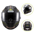 CAPACETE TEXX WING BROKER FECHADO VERDE (TAM 62)