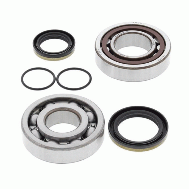 KIT ROLAMENTO DE VIRABREQUIM ALL BALLS RACING KTM EGS 125 98-99, EGS 200 98-99, EXC 125 98-09, EXE 125 00-01, MXC 200 98-03, SX 125 98-17,  SX 144 07-08, SX 150 09-17, SX 200 00-04, SXS 125 04-04, XC 150 10-13, XC 200 06-09, XC-W 200 06-13