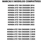KIT TRANSMISSÃO DAROM XTZ CROSSER 150 2014-2022 (428HX122LX41TX14T)