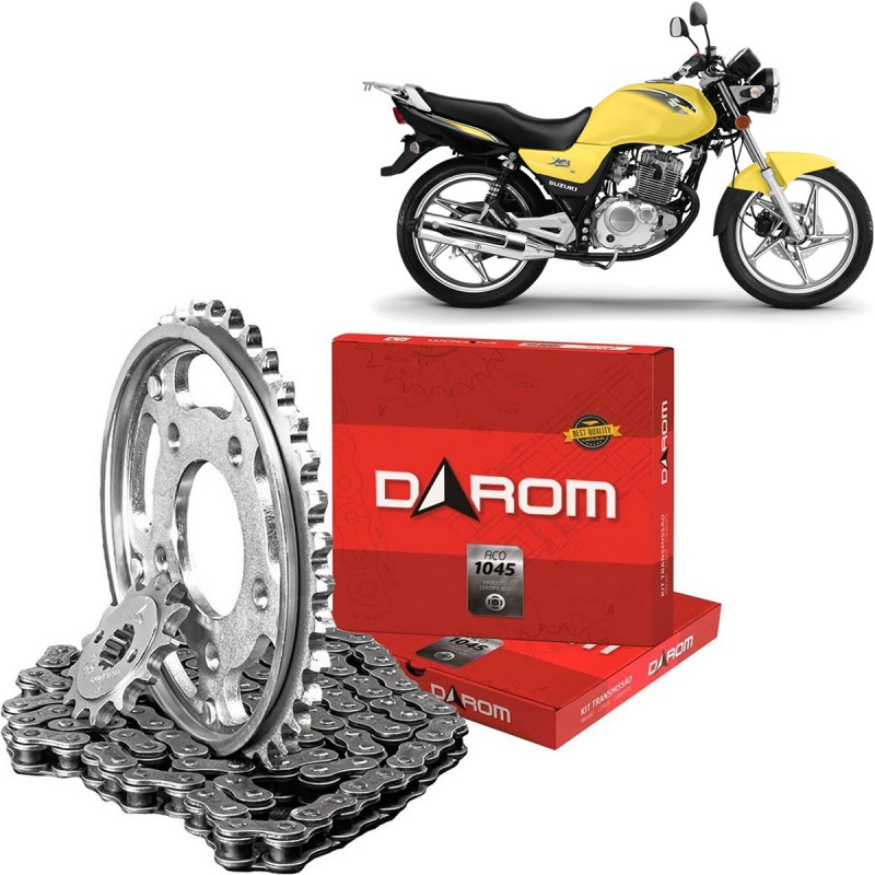 KIT TRANSMISSAO DAROM  YES 125 2004-2015 (428HX116LX43TX14T)   