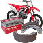 PATIM LONA DE FREIO - DIAFRAG - (T) HONDA CRF 125 - NX 150/200