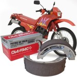 PATIM LONA DE FREIO - DIAFRAG - (T) HONDA CRF 125 - NX 150/200