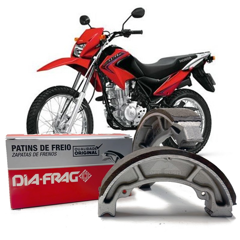 PATIM DE FREIO (T) BIZ 100 / 125 NXR 125 / 150 / 160 BROS STD