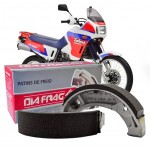 PATINS LONA DE FREIO DIAFRAG - HONDA NX 350 SAHARA 92-98; CBX 200 STRADA 93-03 - TRASEIRA - MEDIDA STANDARD