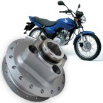 CUBO DE RODA TRASEIRA - FREIO A LONA - DIAFRAG - HONDA CG 125 TITAN (2000 a 2004), FAN 125 (2005 a 2008)