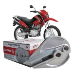 ESPELHO DE FREIO TRASEIRO PRETO - DIAFRAG -  HONDA NXR BROS 125 150 160