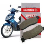 PASTILHA DE FREIO - DIAFRAG - URBAN TECH - ORGÂNICA - (D) YAMAHA NEO/YZF