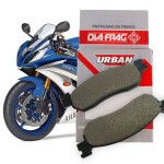 PASTILHA DE FREIO - DIAFRAG - URBAN TECH - ORGÂNICA - (D) YAMAHA NEO/YZF