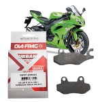 PASTILHA DE FREIO - DIAFRAG - URBAN TECH - ORGÂNICA - CB300 (D), KAWASAKI NINJA 2504 (D/T)