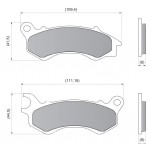 PASTILHA DE FREIO DIANTEIRO HONDA PCX 150