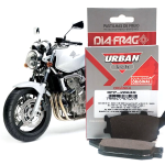 PASTILHA DE FREIO - DIAFRAG - URBAN TECH - ORGÂNICA - (T) CB 300R COM ABS / CB600 HORNET / FAZER 600 / YZF R1