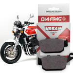PASTILHA DE FREIO - DIAFRAG - URBAN TECH - ORGÂNICA - (T) HONDA CB 300 S/ABS /500 CBR 250/300