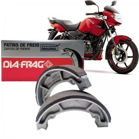 PATIM DE FREIO (D/T) YAMAHA YBR 125 / XTZ 125 / XT 225