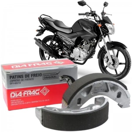 PATIM LONA DE FREIO - DIAFRAG - (D/T) FAZER 150/250 / YBR FACTOR