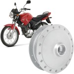 CUBO DE RODA DIANTEIRA FREIO A DISCO - DIAFRAG - YAMAHA YBR 125 (2000-2008), YBR 125 FACTOR (2009-2016)