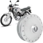 CUBO DE RODA DIANTEIRA FREIO A DISCO - DIAFRAG - YAMAHA YBR 125 (2000-2008), YBR 125 FACTOR (2009-2016)