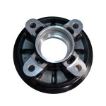 FLANGE DA RODA COROA DIAFRAG PRETA - YAMAHA YBR FACTOR 125