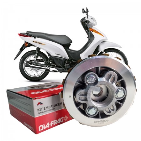 KIT EMBREAGEM COMPLETA - DIAFRAG - HONDA BIZ 125 2005-2022