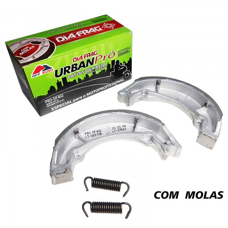 PATIM LONA DE FREIO - DIAFRAG - (T) SUZUKI YES 125 2005-2012 / INTRUDER 125 2008-2016 - COM MOLAS