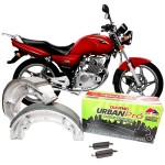 PATIM DE FREIO TRASEIRO DIAFRAG URBAN PRÓ SUZUKI YES 125 2005-2012 / INTRUDER 125 2008-2016 - COM MOLAS