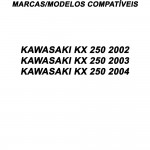 PISTAO KAWASAKI KX 250 02-04
