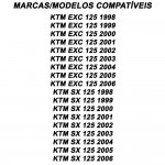 KIT BIELA WOSSNER KTM EXC 125, KTM SX 125
