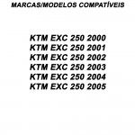 PISTÃO KTM EXC 250CC. 00-05