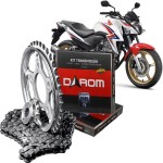 KIT TRANSMISSAO DAROM C/ RETENTOR CB 300R 2009-2015 (520HPOX110LX37TX13T)