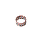 BIELA COMPLETA TXK RACING (DIAMETRO SUP. DO PINO PISTAO 15 MM P/ COMPETICAO) HASTE CURTA - 2MM CG 150 04-15 / BROS 150 06-15