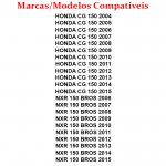 BIELA COMPLETA TXK TOP SUB-ZERO CG 150 04-15 / NXR 150 BROS 06-15